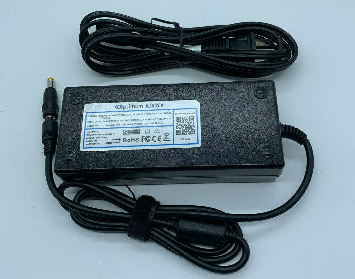 New 15.6V 7.05A Optimum Orbis IP2 AC Power Adapter Charger 110-240V~1.5A 50-60Hz MOD IP2 - Click Image to Close